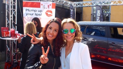 Maya Nestorov och Linda Myberg från Sthlm beauty week